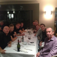 Team ISM dinner in Brisbane, Australia
