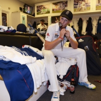 Joe Root celebrates winning the 2013 Ashes at the Oval